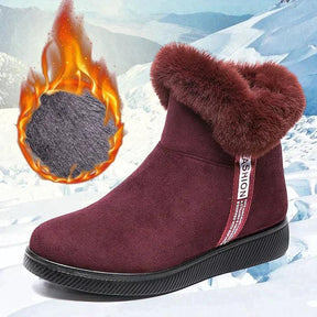 Bota Feminina Comfort Peluciada de inverno