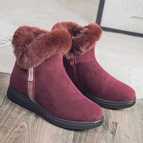 Bota Feminina Comfort Peluciada de inverno