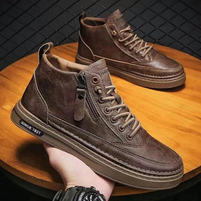 Bota Masculina Amarick Essence Feita de Couro Genuíno