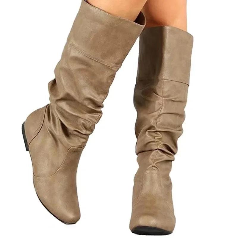 Bota Feminina Cano Alto Estilosa e Elegante Armênia