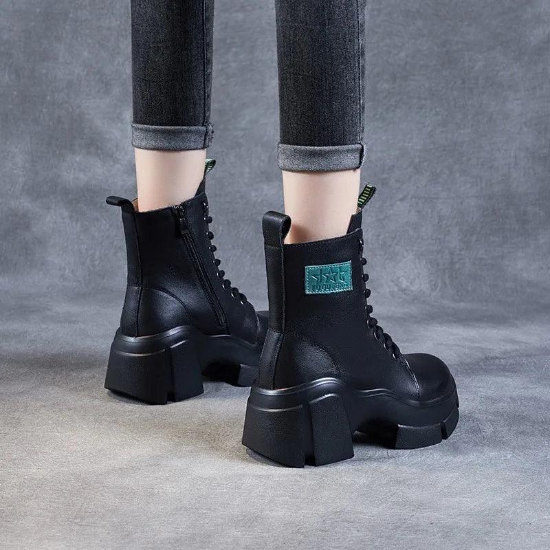 Bota Feminina Inverno Sola Grossa