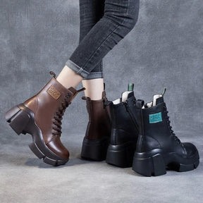 Bota Feminina Inverno Sola Grossa