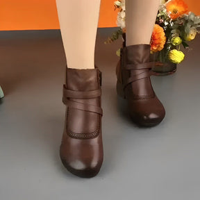 Bota Feminina Casual Velluto