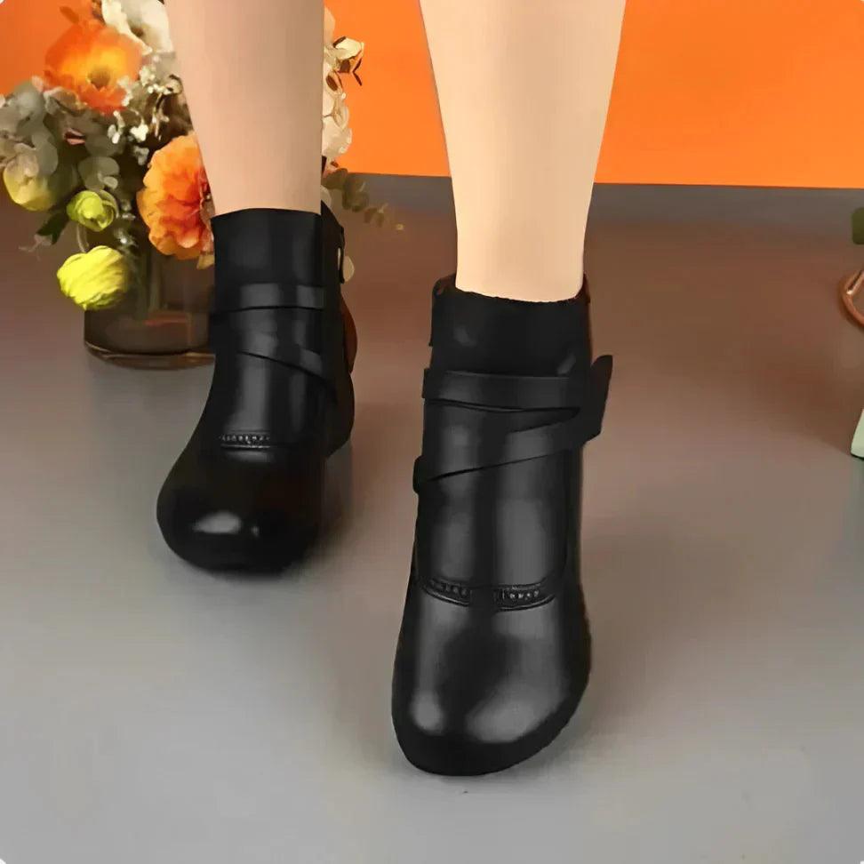 Bota Feminina Casual Velluto