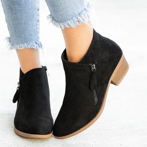 Bota Casual Outono - Suede