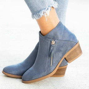 Bota Casual Outono - Suede