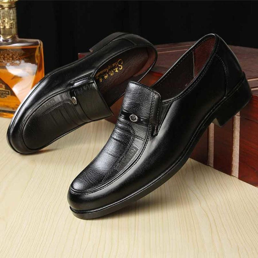 Sapato de Couro Social Masculino Shoes Clássico